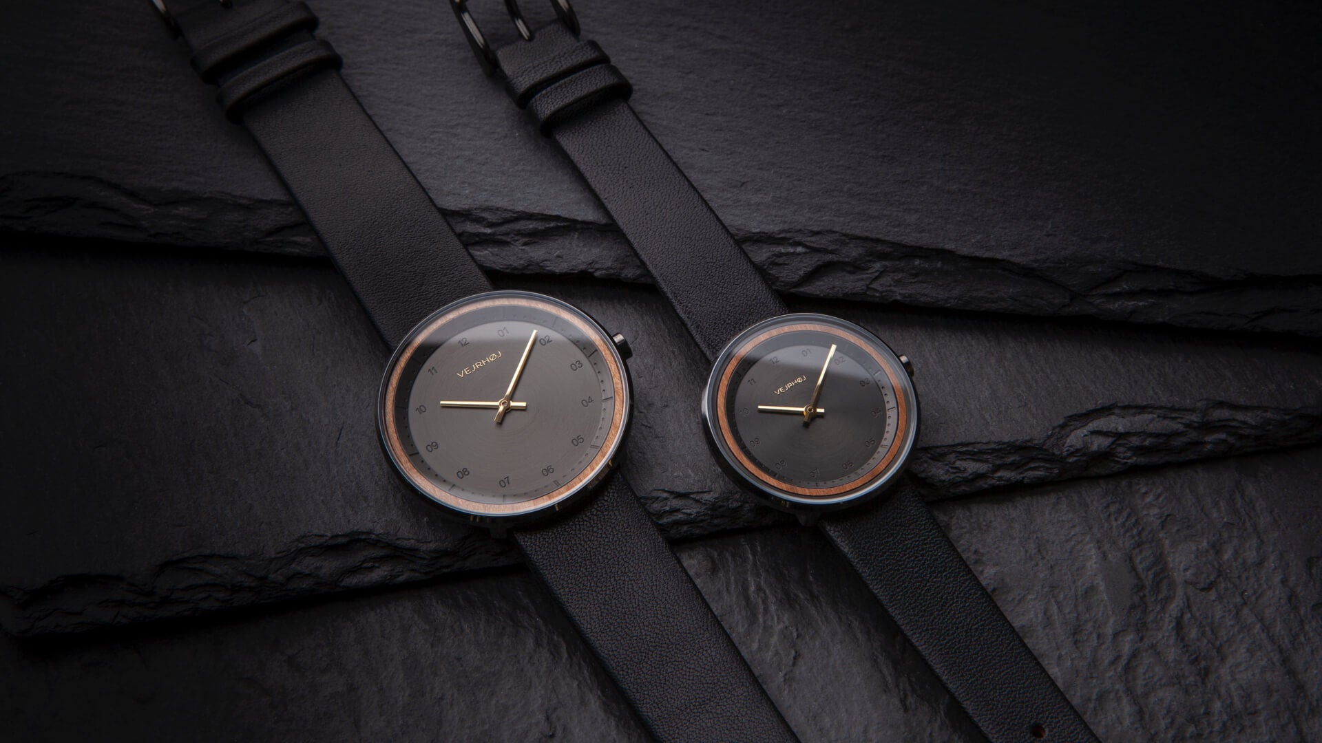 木製腕時計 | VEJRHØJ | Black & Gold – VEJRHØJ Japan